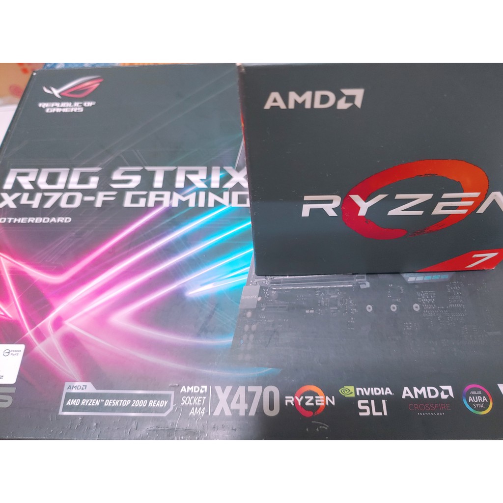AMD 2700X +  ROG STRIX X470-F GAMING