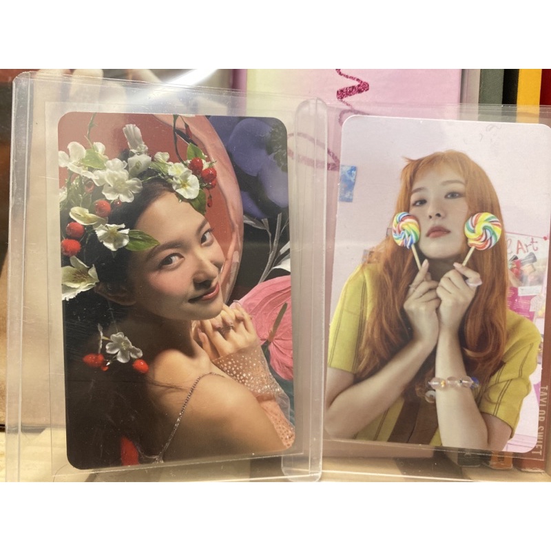 【 小卡】Red Velvet - Seulgi、Yeri 🧡💜（Queendom、Feel My Rhythm）