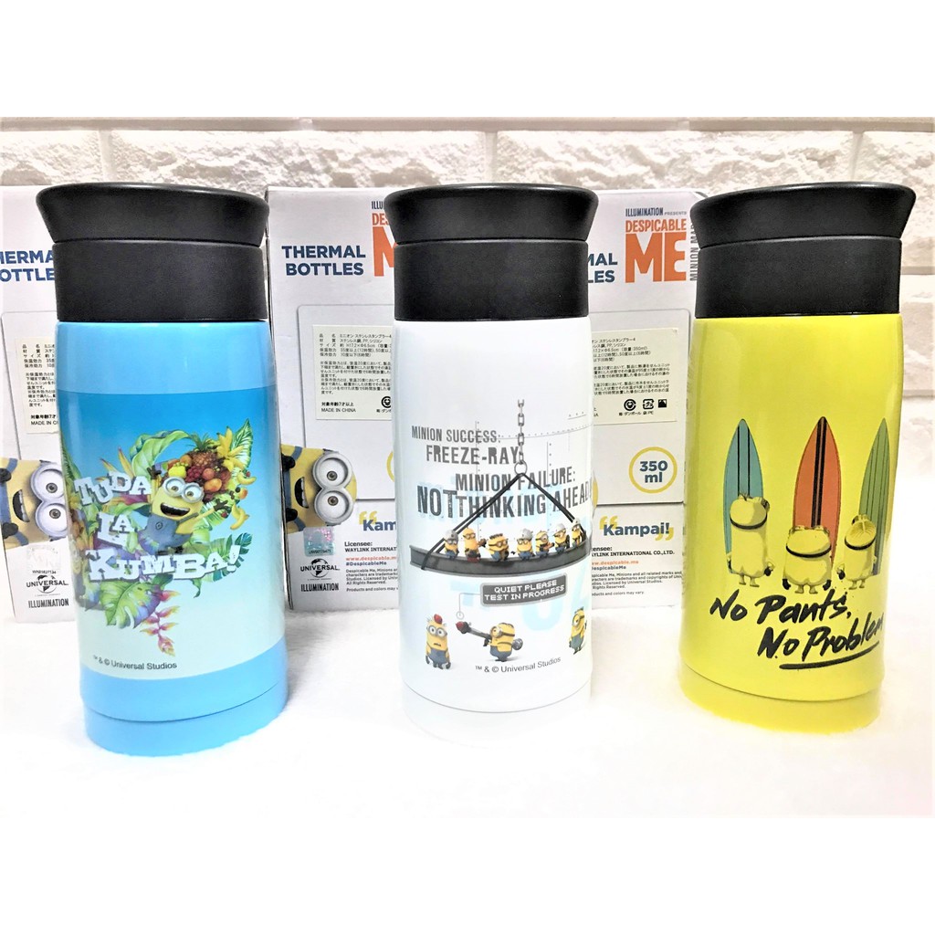 佩佩部屋 Minions 日本正版日貨神偷奶爸小小兵不鏽鋼直飲式保溫杯保冷杯保溫瓶保冷瓶水瓶 蝦皮購物