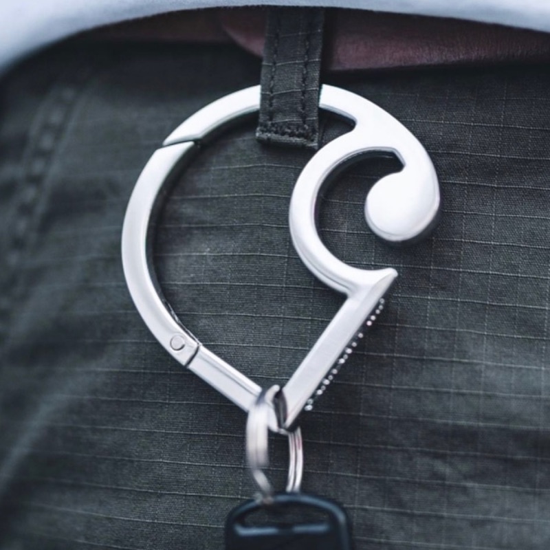 全新含吊牌」⚠️限量Carhartt C Logo Carabiner -Silver 鑰匙圈鑰匙扣配件銀飾| 蝦皮購物