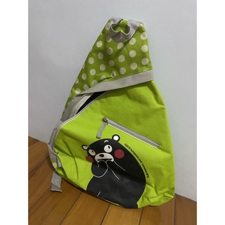 熊本熊 背包 螢光綠 運動背包 背包 後背包