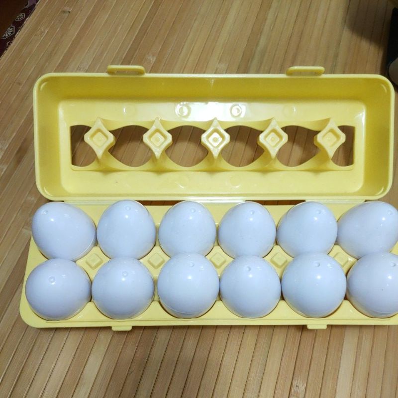 幾何圖形聰明蛋-盒裝~兒童早教智慧~形狀配對~仿真蛋玩具