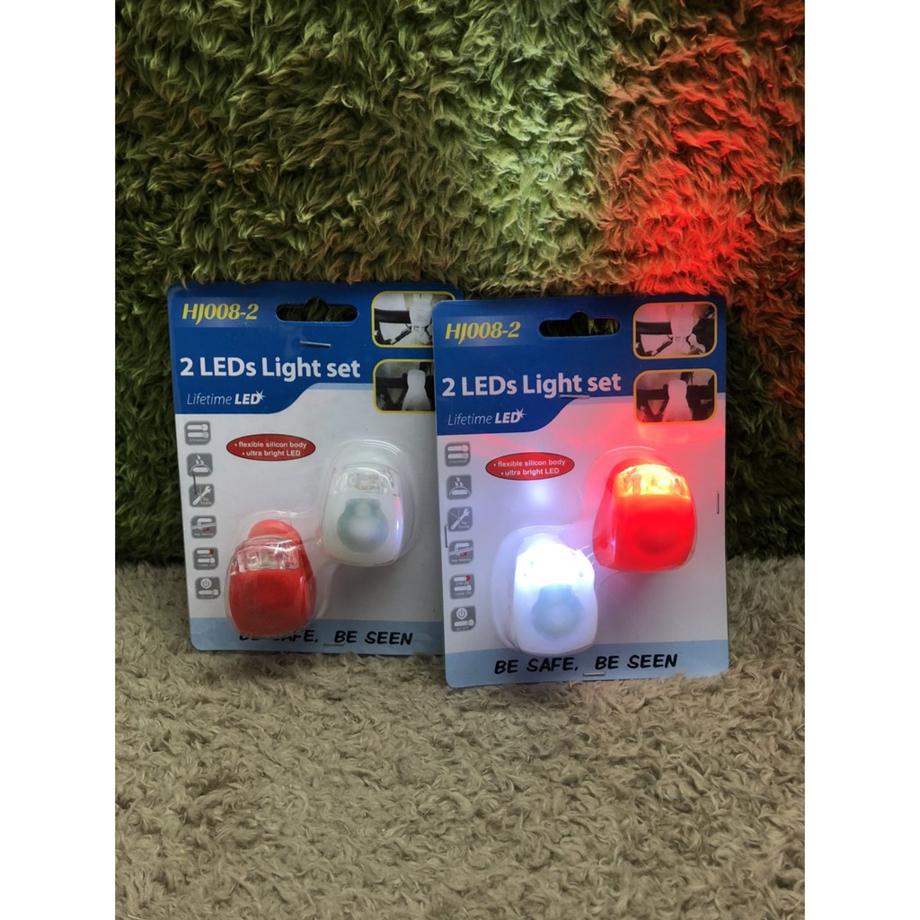 2入LED龍蝦燈 安全警示燈 3段警示燈 夜間安全燈 照明燈