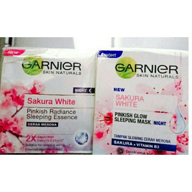garnier sakura white 2in 1