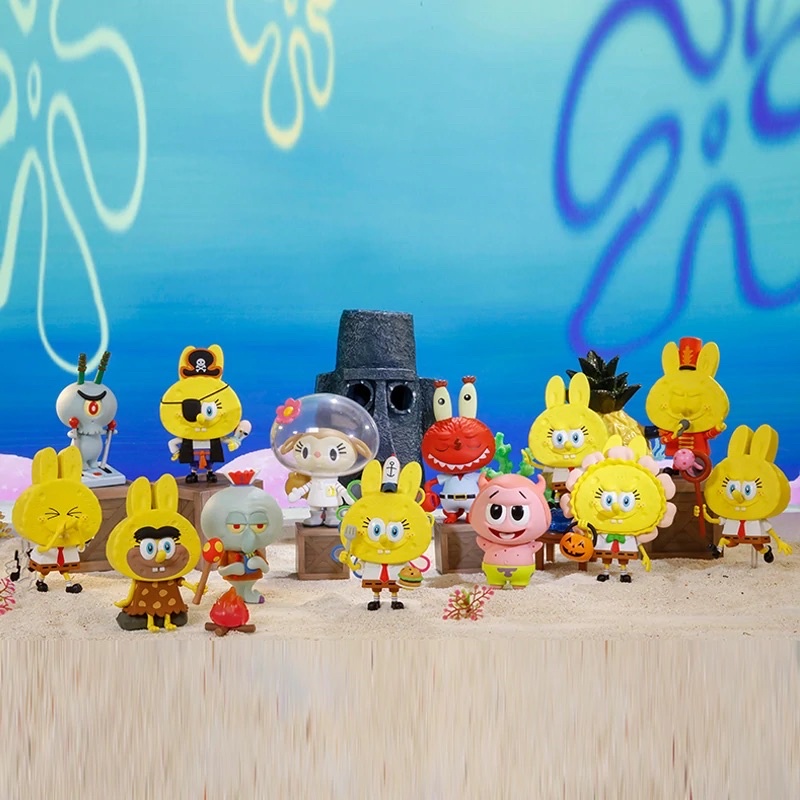The Monsters x SpongeBob 盲盒 盒玩 盲抽確認款 海綿寶寶 POP MART泡泡瑪特