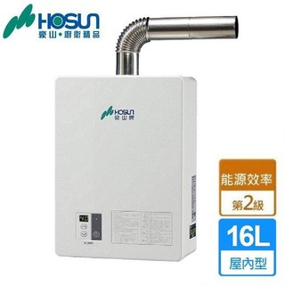 《金來買生活館》豪山牌 H-1660FE 數位恆溫強制排氣熱水器 16L