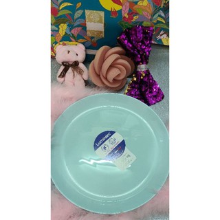 特價 法國 Luminarc 樂美雅餐盤 蒂芬妮藍餐盤 強化玻璃 可微波【2入/盒】 (華南金股東紀念品 )