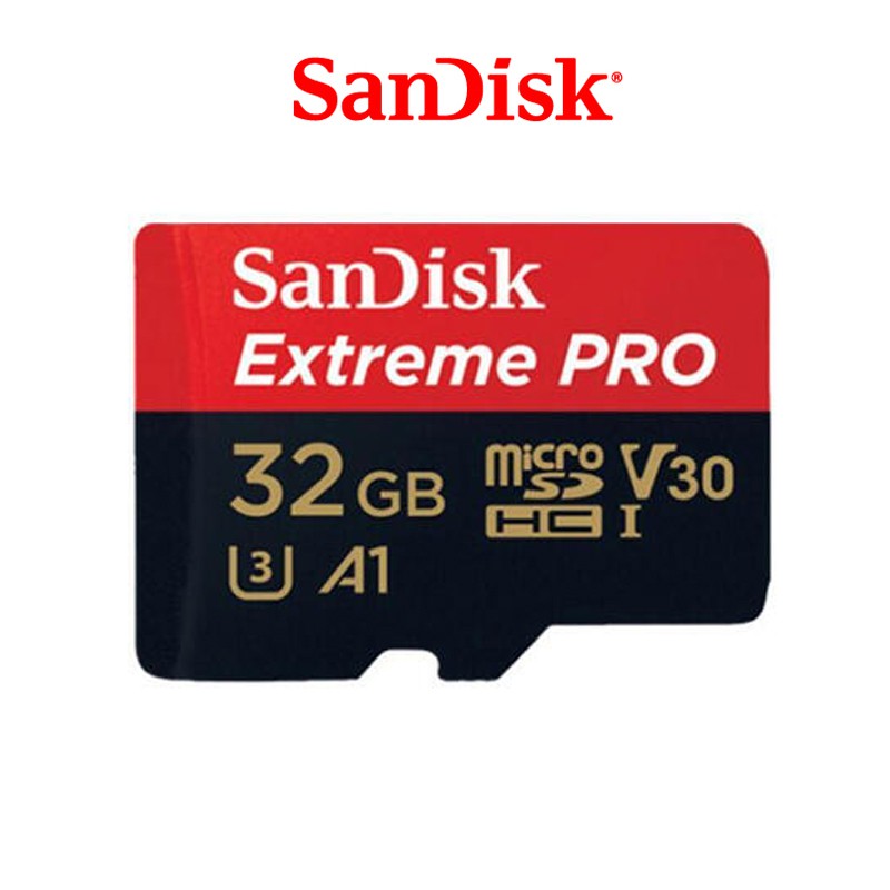 SanDisk Extreme PRO 【eYeCam】32G microSD TF 100M 終保 4K 記憶卡