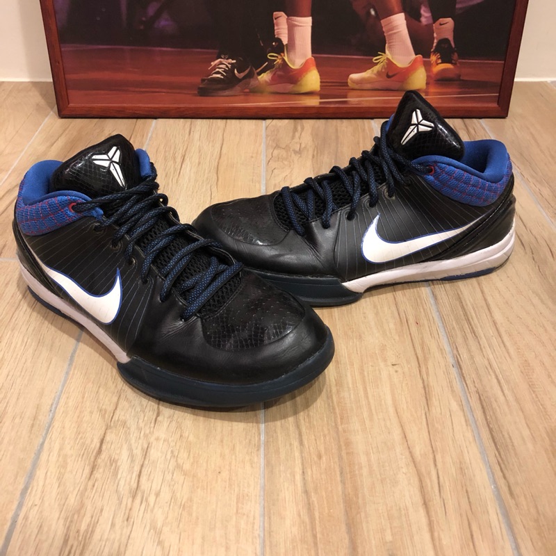 二手原版 Nike Zoom Kobe 4 保存良好 氣墊換過飽滿 2009 Jordan lebron KD pg12