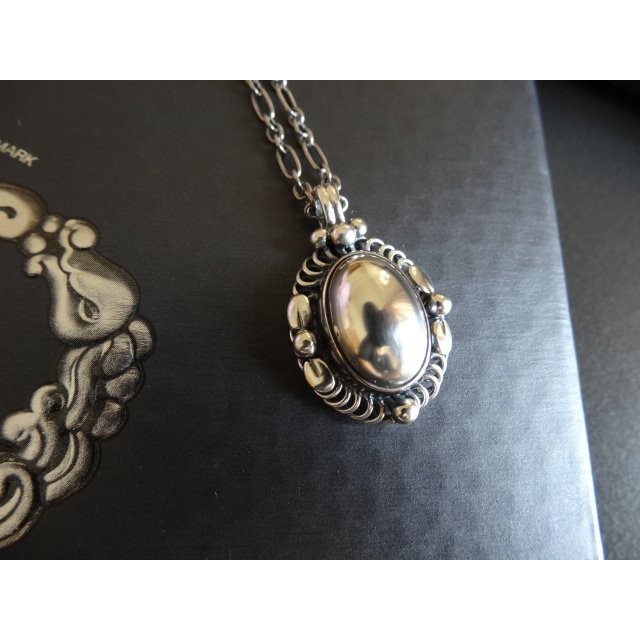 全新專櫃正品真品georg Jensen 喬治傑生之1995 15 年度項鍊銀石項鍊銀球項鍊 蝦皮購物