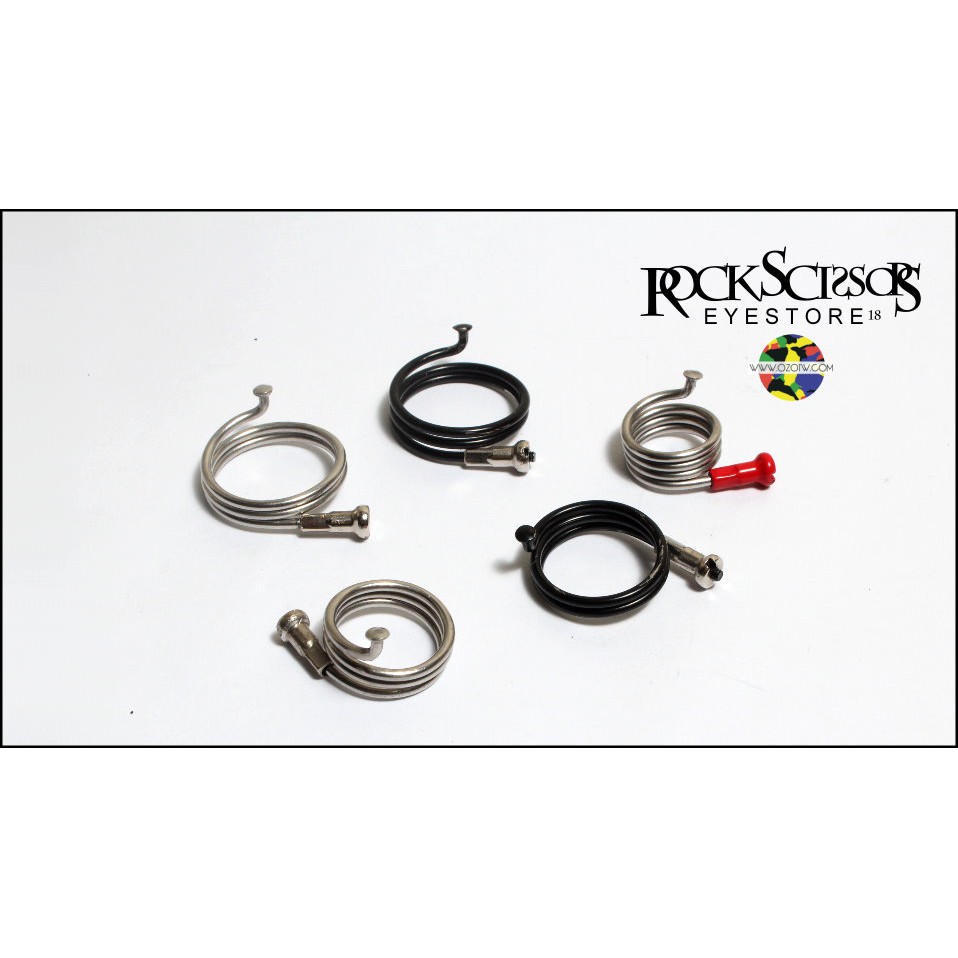 Rock scissors-OZOTW品牌-Fixed Gear單速車 二手再造物 創意單車鋼絲戒指(可當項鍊墜飾)