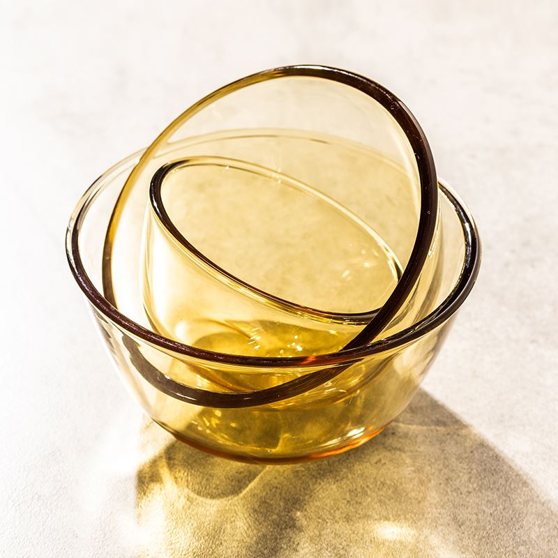 摩登家用碗台灣現貨無印良品摩登主婦茶色玻璃碗耐高溫透明甜品碗微波爐專用雙耳蒸蛋燕窩餐具 蝦皮購物