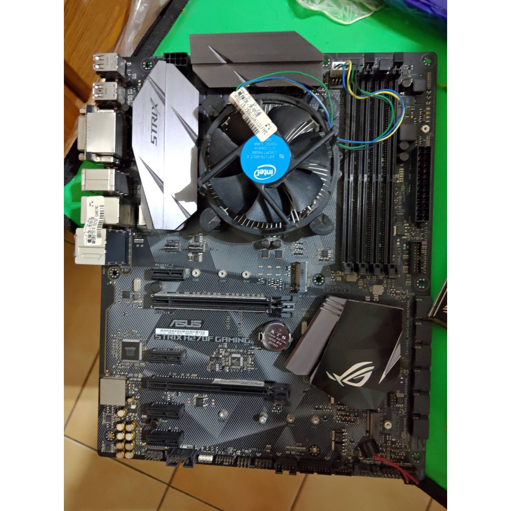 I5-7500+ASUS STRIX H270F GAMING