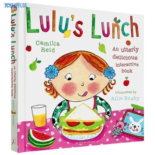 新款Lulu’s Lunch露露的午餐 Lulu系列英文原版繪本 幼兒英語啟蒙趣