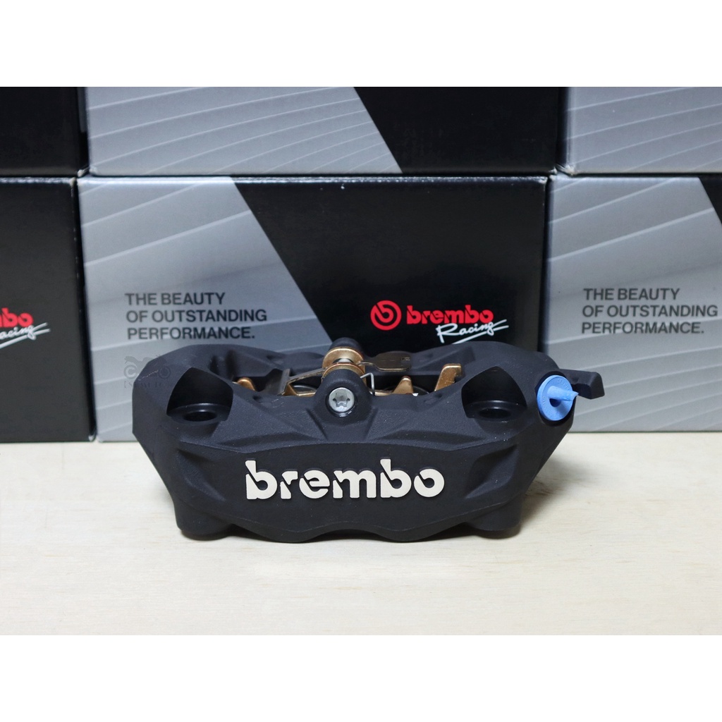 【ST】Brembo Ducati 939輻射卡鉗(右卡) 黑底銀字 孔距100mm 隔熱塞版本 AK550/輻卡/水鳥
