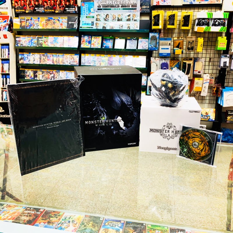 【東晶電玩】 PS4 魔物獵人 世界 冰原 典藏版 滅盡龍 正版 CAPCOM 模型、美術畫冊、原聲CD、無遊戲
