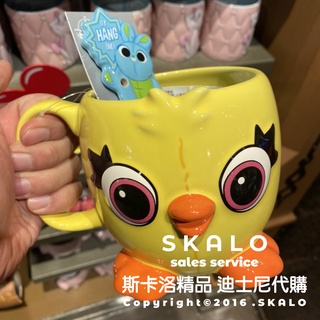 SKALO［絕版品 玩具總動員 鴨霸兔崽子帶杓杯子］上海迪士尼 馬克杯