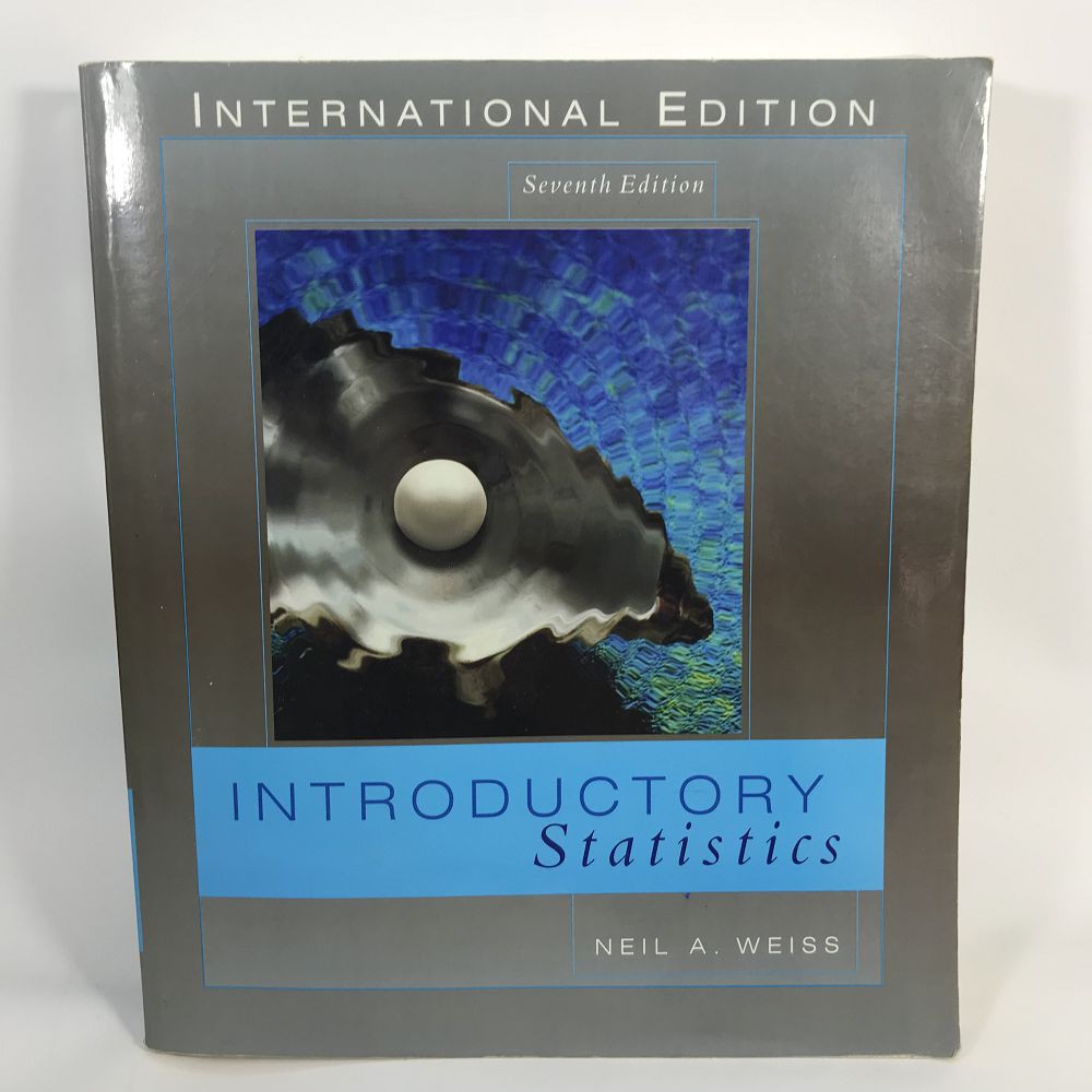 統計學原文書 Introductory Statistics 7th Edition 二手書