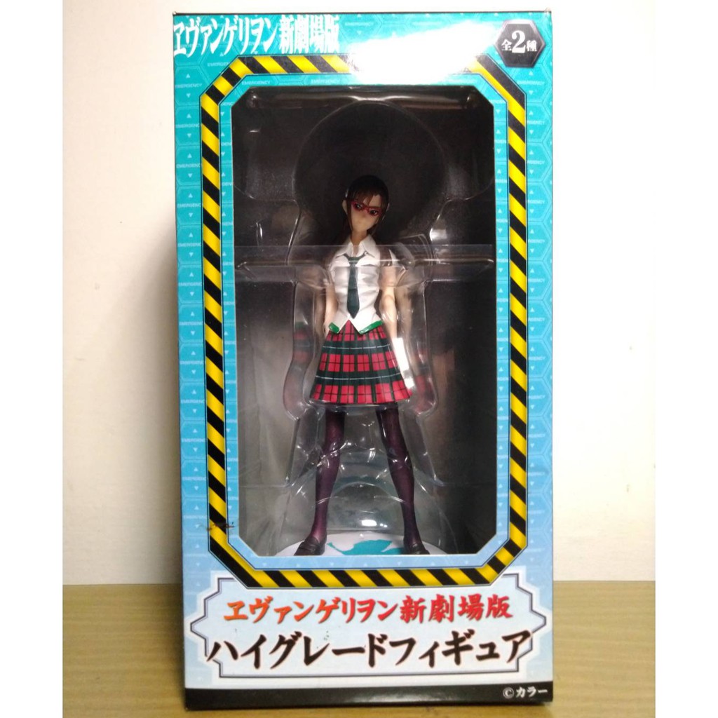3公仔 日版 新世紀福音戰士eva 真希波校服制服sega 新劇場版正版景品公仔一番賞拆擺 蝦皮購物