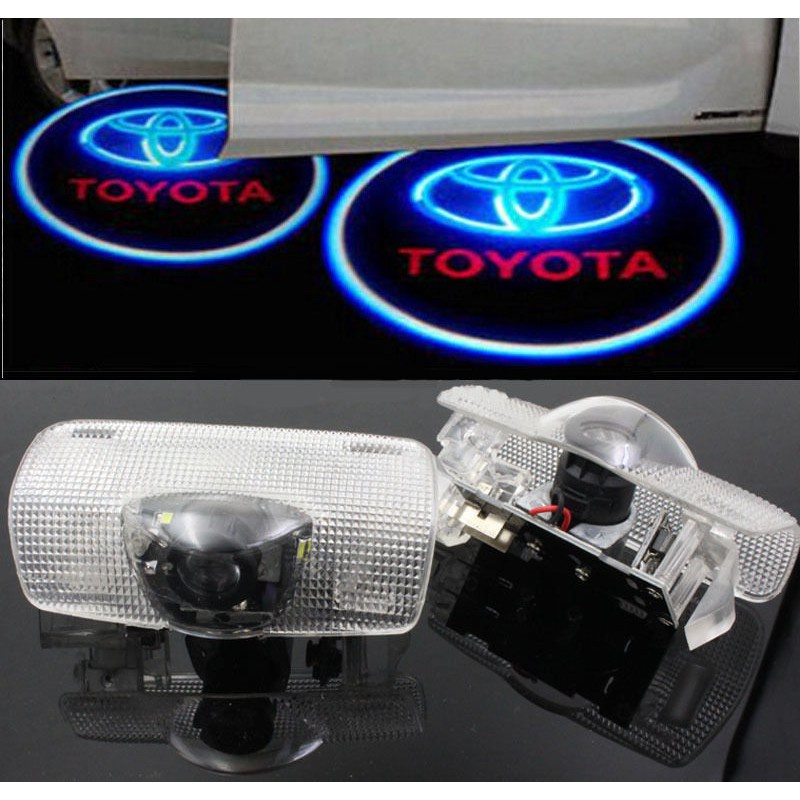 【現貨】一组2入Toyota 豐田 sienta chr YARIS裝照地燈迎賓燈 LED車門燈 照地燈 投影燈 免改裝