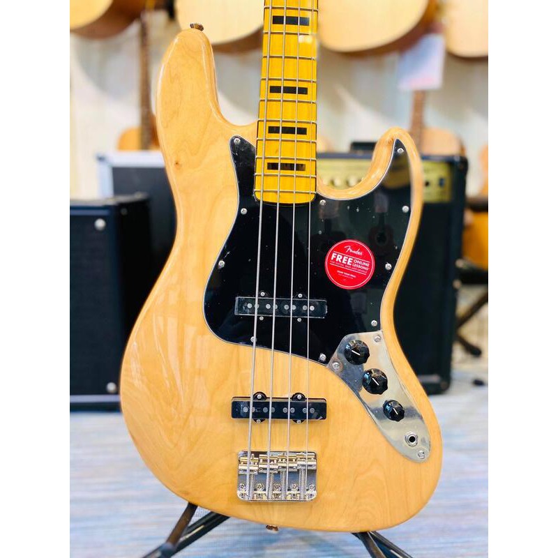 ﹝金鈺樂器﹞Squier Classic Vibe '70S Jazz Bass Fender副廠 [原木色] 電貝斯