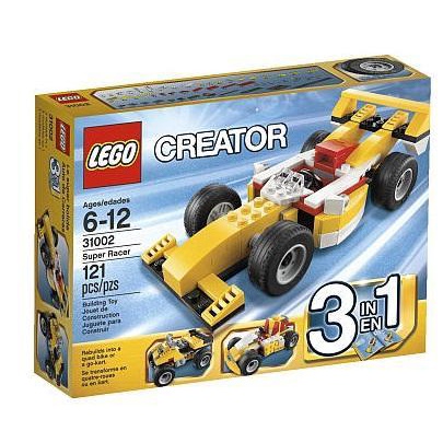 LEGO 3合1創作系列／31002 超級賽車