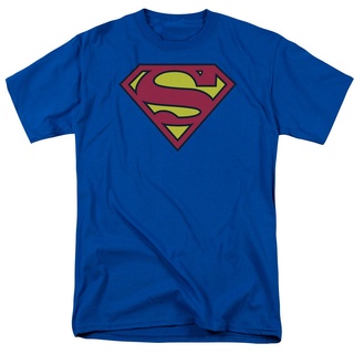 DC超人英雄superman印花短袖男士純棉圓領短袖T恤