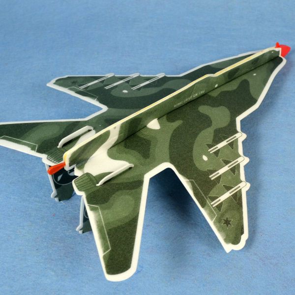 FlyWitch 3D立體拼圖立體模型 航空模型飛機 彈射迴旋飛機6 美國F18 佳廷模型 R51340