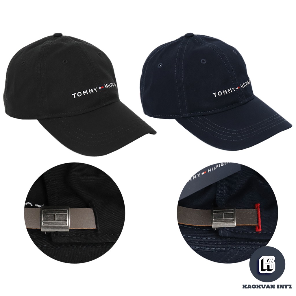 Tommy Hilfiger Classic CAP 基本款 字體 Logo 老帽 鴨舌 6941823【高冠國際】
