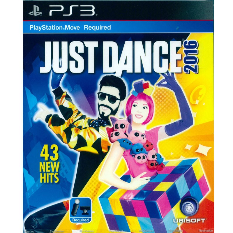 【新嚴選電玩】PS3 全新未拆 舞力全開 2016 英文亞版 2016 JUST DANCE 2016