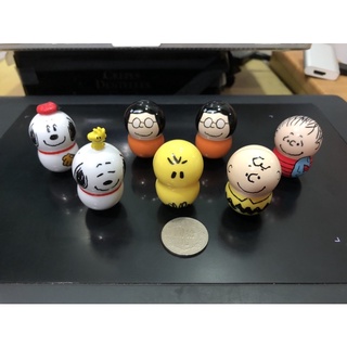 二手 轉轉花生 史奴比 史努比 snoopy 查理布朗 不倒翁 公仔 人偶 Q版 瑪茜 糊塗塌客 奈勒斯