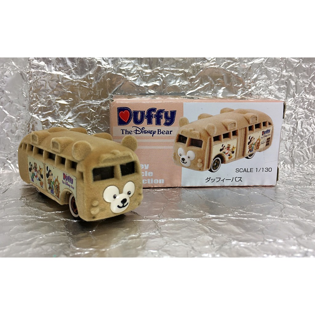 (提袋+膠盒)TOMICA 達菲熊遊園巴士 Duffy 迪士尼樂園區限定 公車 BUS 特注 TOMY 多美