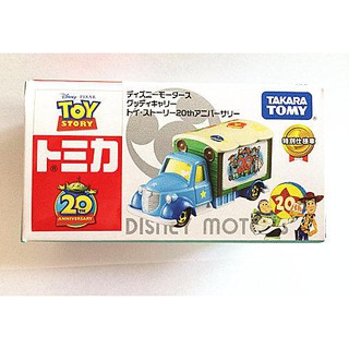 「芃芃玩具」TOMICA 多美小汽車 日本初回版 迪士尼 玩具總動員 20週年 胡迪車 貨號83908