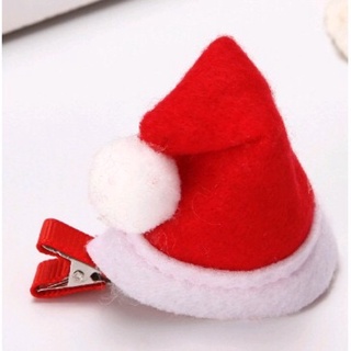 立體聖誕節髮夾 / 聖誕帽髮夾 / 耶誕寶寶髮夾