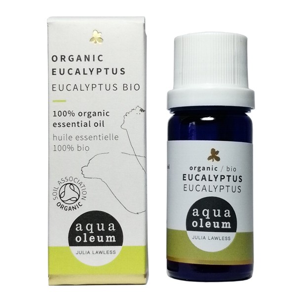 AO 有機尤加利純精油 10ml。Eucalyptus Organic。Aqua Oleum 英國原裝