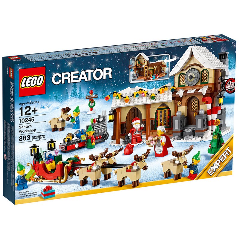 LEGO 樂高 積木 10245 Santa`s Workshop 聖誕老人工作室 面交自取4450