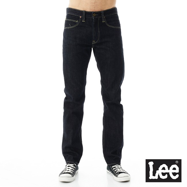 Lee 726 中腰標準小直筒牛仔褲 男 刷色藍 101+ LL160180898