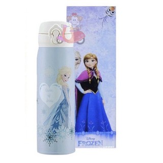 阿猴達可達 THERMOS 膳魔師 Frozen 冰雪奇緣 女王篇 不銹鋼真空保溫瓶500ml SKATER 縮口水壺袋