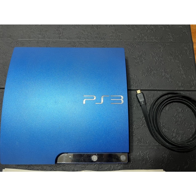 （二手）PS3遊戲機320G（贈水光藍原廠手把*2 ➕HDMI螢幕線 ）