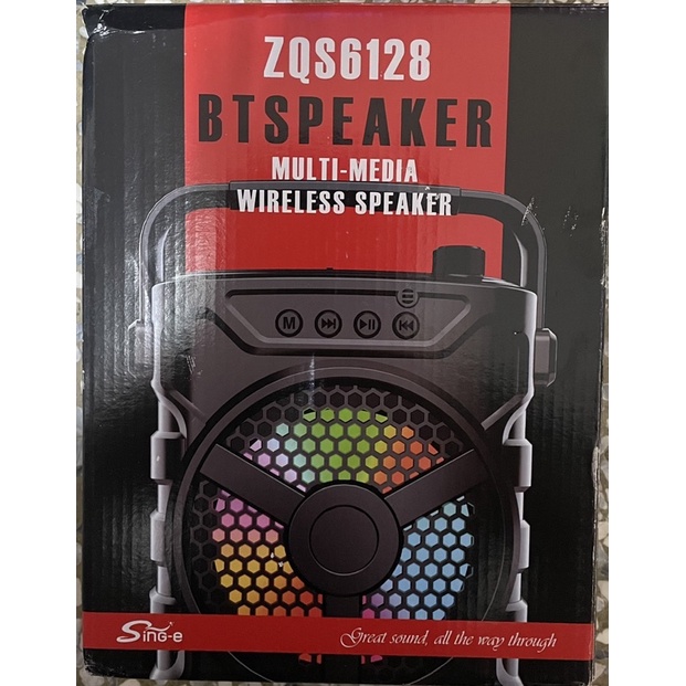 6.5吋 藍芽喇叭 音響 行動音箱 USB  音量大 btspeaker ZQS6127