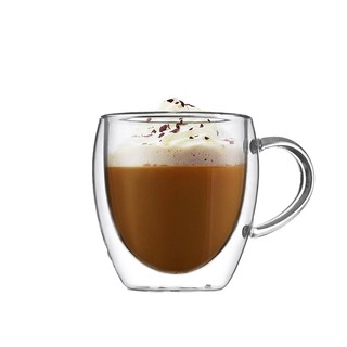 【現貨】耐熱 雙層玻璃 馬克杯 250ml 隔熱杯 咖啡杯 玻璃杯 水杯 企業採購 商務禮品 生日禮物 交換禮物