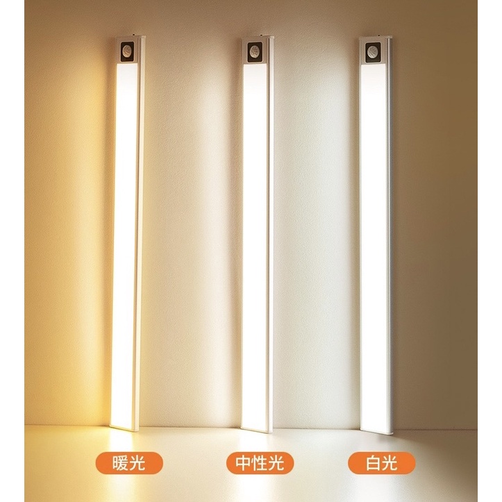 【家美學】超薄LED充電式 人體感應 衣櫃 廚房 浴室 壁燈 吸頂燈 走道 鏡櫃燈壁燈現代簡約壁燈Led鏡前燈