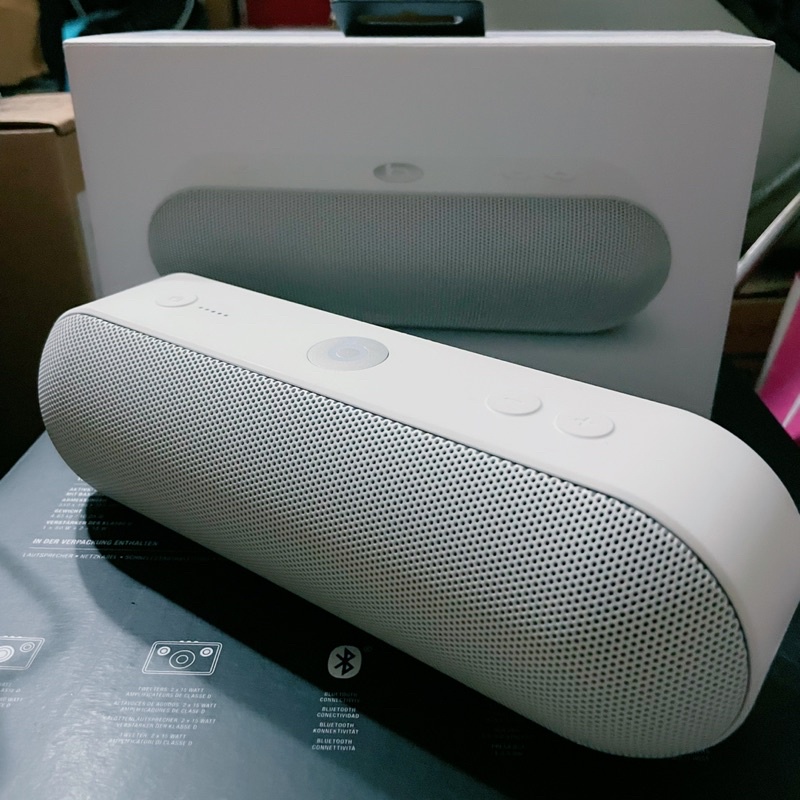 Beats Pill+ 可攜式白色揚聲器 藍芽喇叭