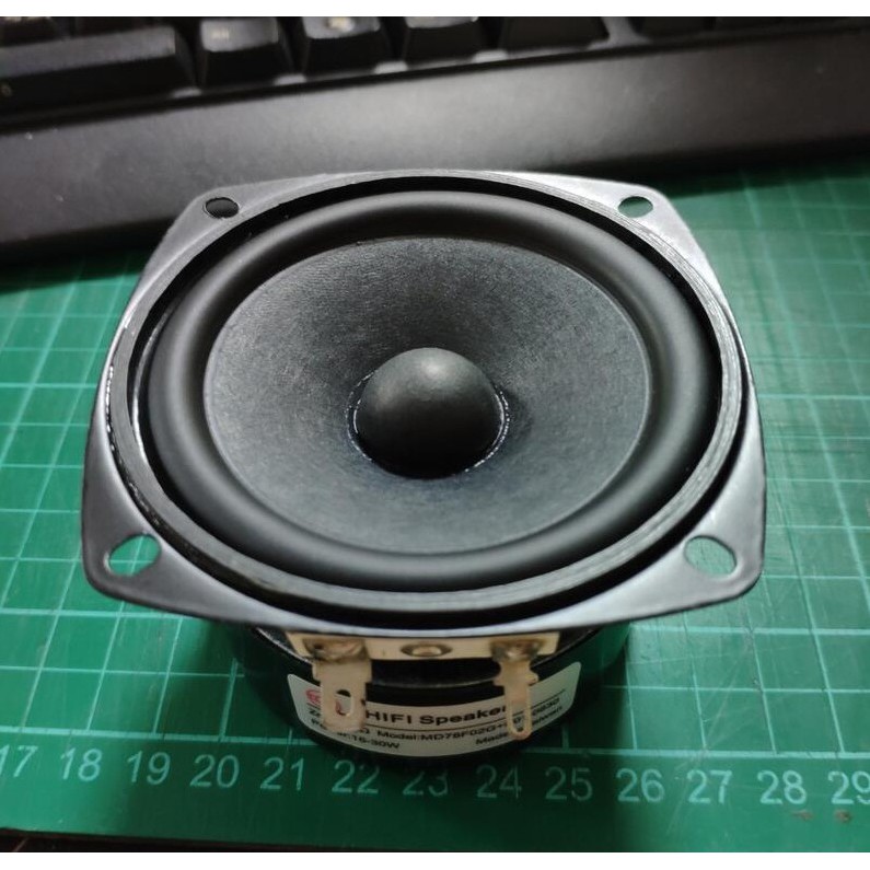 [台中現貨]現貨台灣製 全新3吋 全音域單體喇叭DIY 人聲通透 低頻佳 數量有限