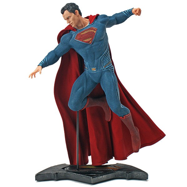 [讀商品詳情] 二手 DC Collectibles 蝙蝠俠對超人 正義曙光 1/6 超人 雕像 亨利 卡維爾