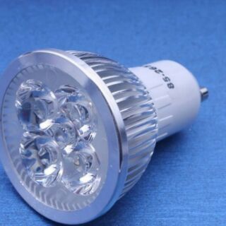 GU10 4W 4顆 LED 燈泡 LED燈 節能燈 省電燈泡 110V 白光/黃光