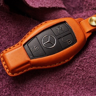 【2M2】BENZ C180 C250 C300 W205 AMG C43 C63 賓士汽車 智慧遙控器 手工牛皮皮套