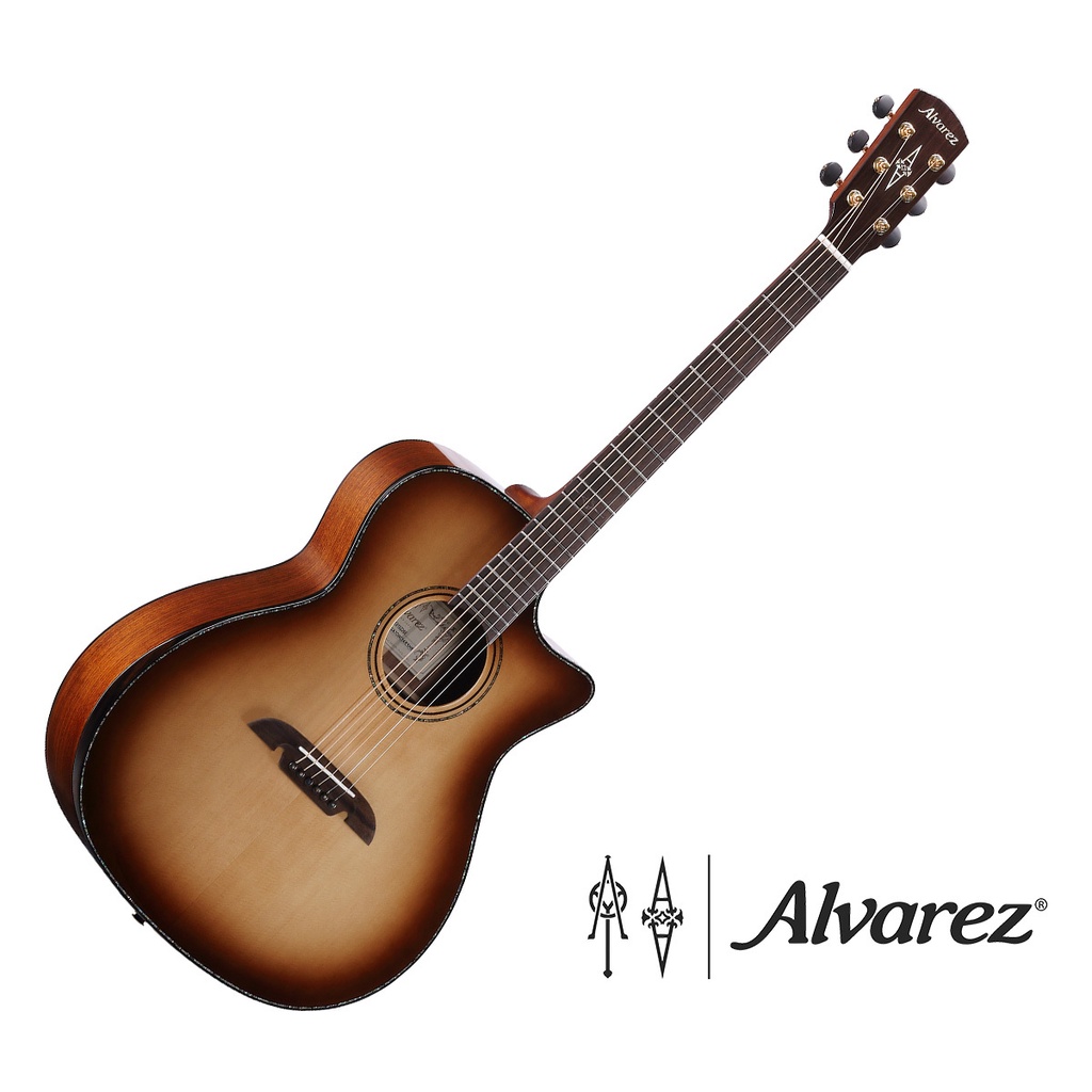 Alvarez MGA70WCARSHB 民謠吉他 背側黑胡桃木 全單 美國品牌 - 【他,在旅行】