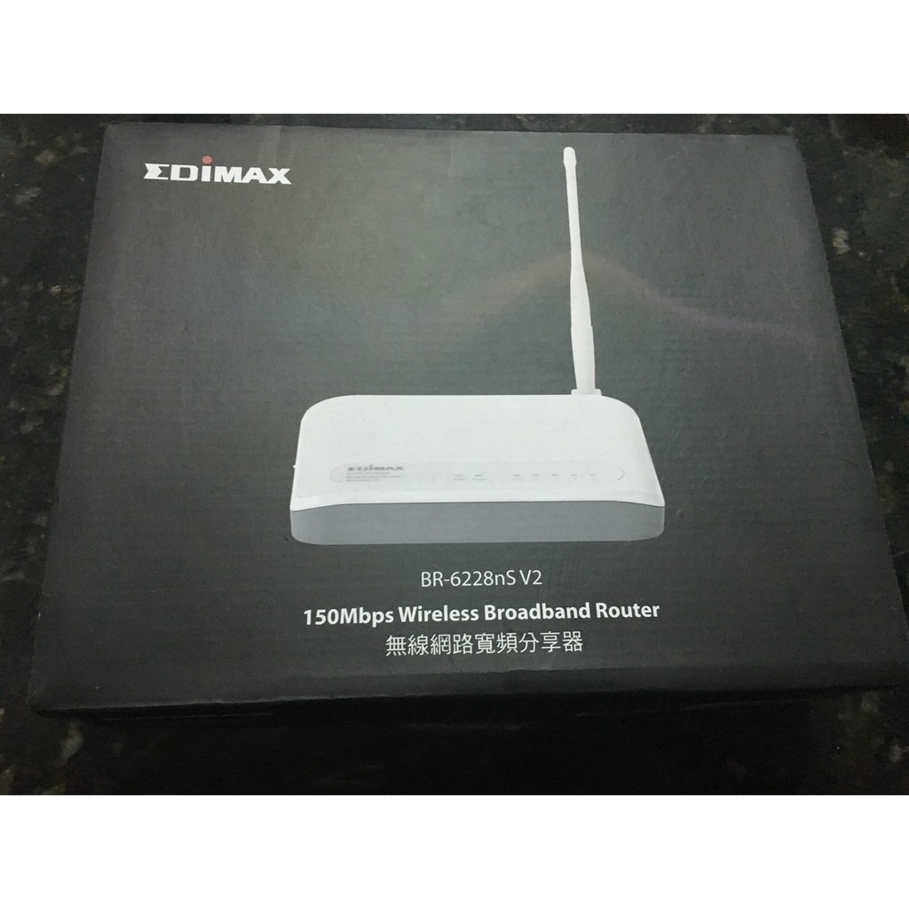 EDIMAX 訊舟 BR-6228nS V2 Wireless 802.11n 無線網路寬頻分享器
