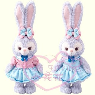 ♥小公主日本精品♥海洋迪士尼樂園限定2019 Duffy & Friends捉迷藏系列S號娃娃專用服裝組-史黛拉款~